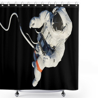Personality  The Astronaut In Outer Space Shower Curtains