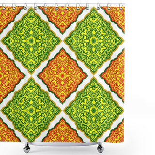 Personality  Arabic Pattern Shower Curtains