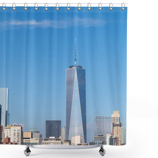 Personality  One World Trade Center Shower Curtains