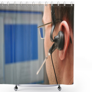 Personality  Unknown Analyst Shower Curtains