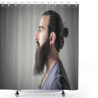 Personality  Profile Shower Curtains
