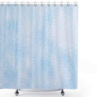 Personality  Abstract Blue Blurred Background Shower Curtains