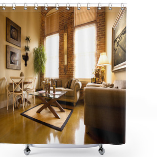 Personality  Living Room Interior Shower Curtains