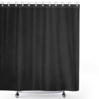 Personality  Rugged Wrinkled Black Paper Background Shower Curtains
