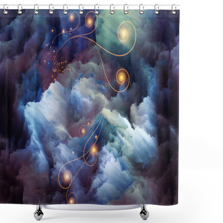 Personality  Realms Of Colors Shower Curtains
