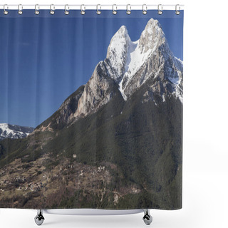 Personality  Saldes And The Pedraforca Shower Curtains