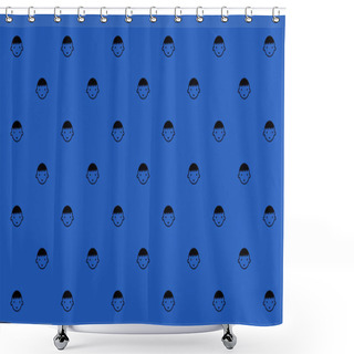 Personality  HAPPY SON PATTERN Shower Curtains