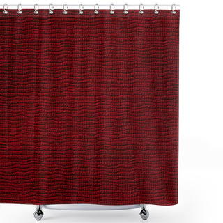 Personality  Burgundy Wallpaper Texture  Shower Curtains
