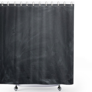Personality  Chalkboard, Blackboard Texture Shower Curtains