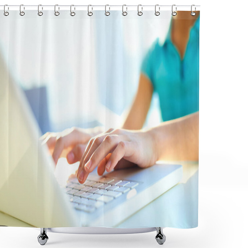 Personality  Computer Knowledge Shower Curtains