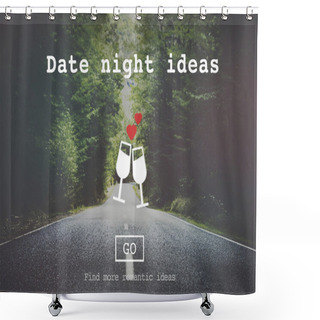 Personality  Summer Country Road Shower Curtains