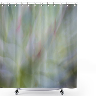 Personality  Closeup Of  Abstract Succulent Shower Curtains