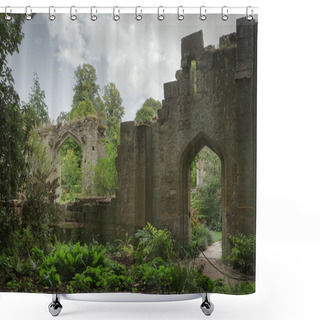 Personality  Castle Ruins Shower Curtains