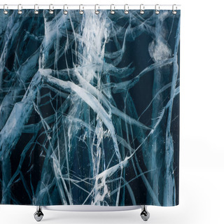 Personality  Ice Shower Curtains
