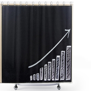 Personality  Bar Chart Shower Curtains