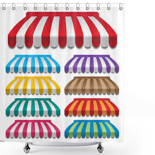 Personality  Awnings Shower Curtains