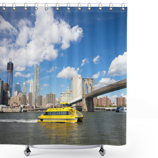 Personality  NYC Waterway Shower Curtains
