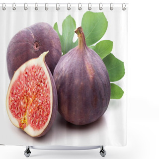 Personality  Fruits Figs Shower Curtains