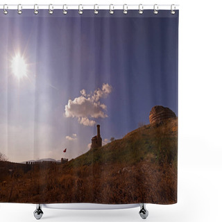 Personality  View On Byzantine Fortress (Ayasuluk Castle) Of Seluk Shower Curtains
