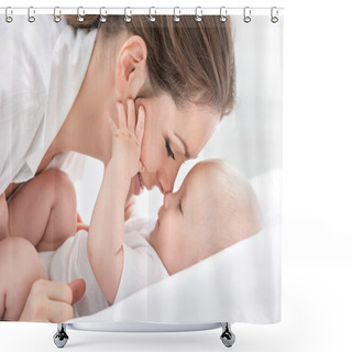 Personality  Mother And Baby Shower Curtains