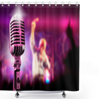 Personality  Music Background Shower Curtains