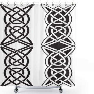 Personality  Celtic_Tribal Shower Curtains