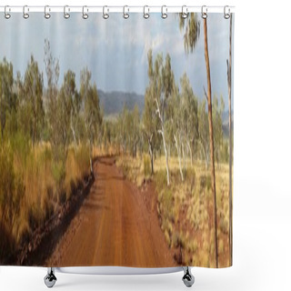 Personality  Karijini National Park, Western Australia Shower Curtains