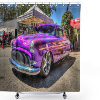 Personality  Goodguys 28th West Coast Nationals Presented By Flowmaster Shower Curtains