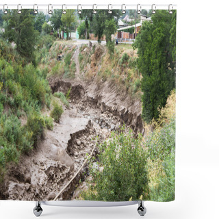 Personality  Mudflow  Shower Curtains