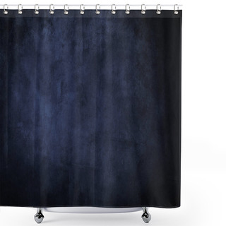 Personality  Dark Blue Grungy Background  Shower Curtains