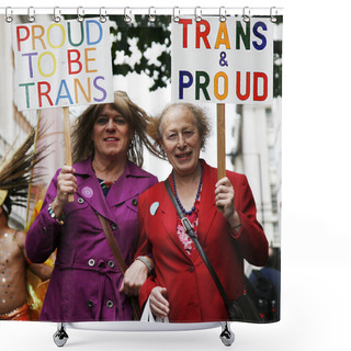 Personality  2012, London Pride, Worldpride  Shower Curtains