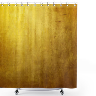 Personality  Gold Texture Wallpaper Shower Curtains