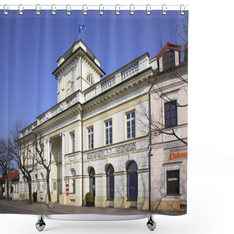 Personality  Townhouse In Lowicz. Poland Shower Curtains