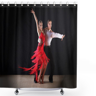 Personality  Latino Dancers Shower Curtains