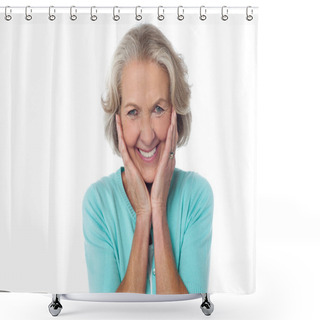 Personality  I Am So Happy To Hear The Great News Shower Curtains
