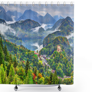 Personality  Bavarian Alps Shower Curtains