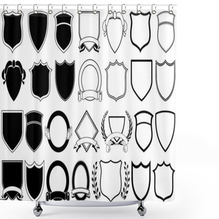 Personality  Logo Elements Shower Curtains