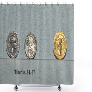 Personality  Ancient Roman Coins Shower Curtains