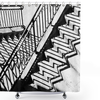 Personality  Stairs To Nowhere Shower Curtains