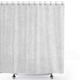 Personality  Canvas Fabric White Texture Shower Curtains