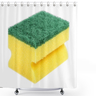 Personality  Kitchen Sponge Shower Curtains