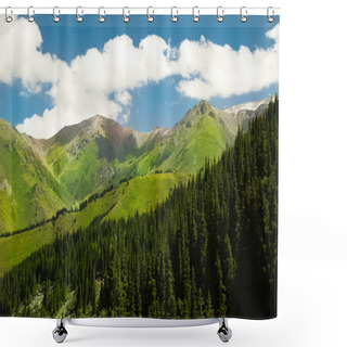 Personality  Green Mountain Shower Curtains