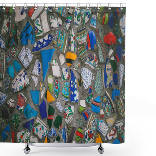 Personality  Mosaic Shower Curtains