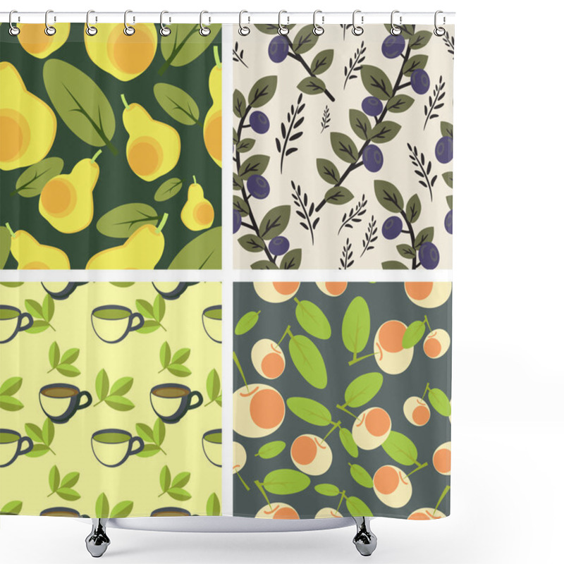 Personality  Patterns Set Shower Curtains