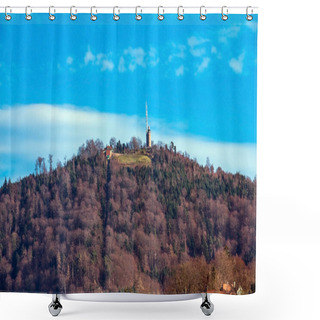 Personality  Merkur Mountain. Baden-Baden Shower Curtains