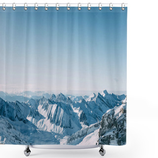 Personality  Alps Shower Curtains