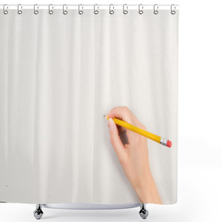 Personality  Drawing Hand Shower Curtains