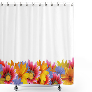 Personality  Flower Frame 2 Shower Curtains