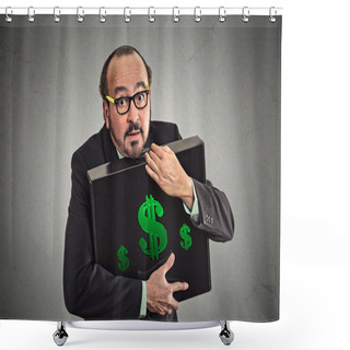 Personality  Money Greed Wealth Security Shower Curtains
