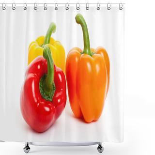 Personality  Bell Pepper Shower Curtains